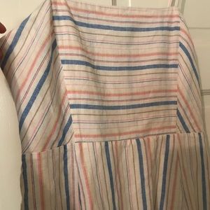 GAP NWT Striped linen sundress